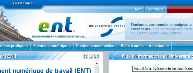 Réservé aux étudiants de l'Université de Strasbourg : transférer ces mails vers son adresse mail usuelle, récupérer les mails dans Outlock, Gmail ou autre client de messagerie, et avoir son emploi du temps d'un seul clic