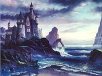 Castle by the Sea Wallpaper