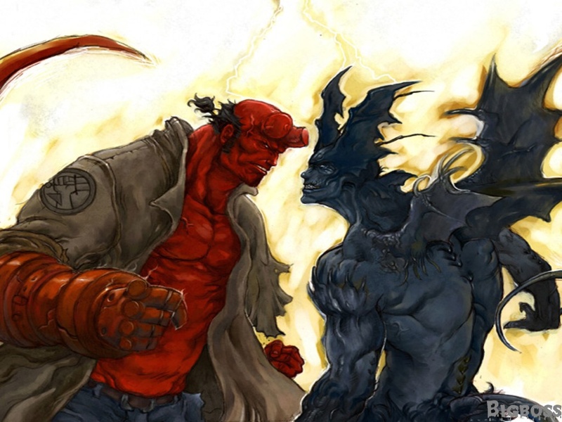 Hellboy VS Devilman
