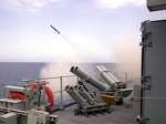 Royal Navy 3inch chaff launcher