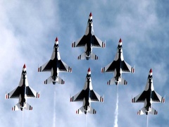 JLMUSAFfighters Thunderbirds F16 Fighting Falcon