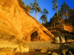 Fall Creek  Hug Point State Recreation Area  Ore