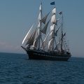 belem au large de St Malo  voilier 3 mats barque bateau bretagne france ocean atlantique mer DSCN2165