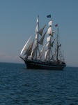 belem au large de St Malo  voilier 3 mats barque bateau bretagne france ocean atlantique mer DSCN2165