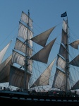 belem au large de St Malo voilier 3 mats barque  bateau bretagne france  ocean atlantique mer DSCN2170