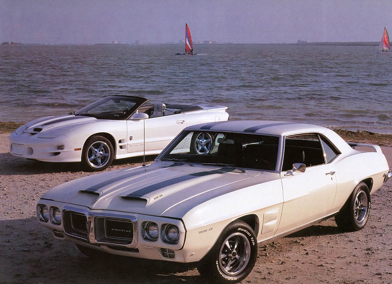 1969  1999 Pontiac Trans Am Coupe  Convertible f3q