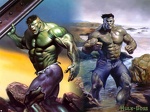 Hulk and grey hulk